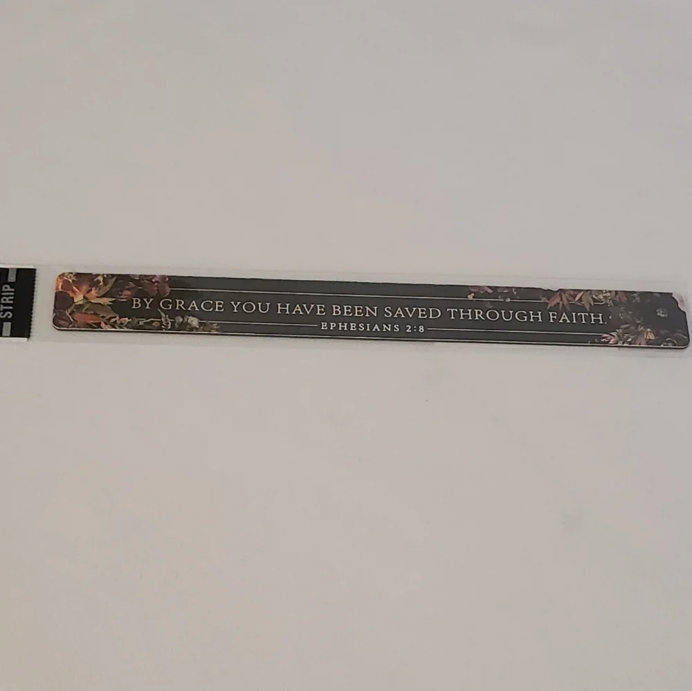 Magnet Strip By Grace We Have Been Saved Through Faith Scripture